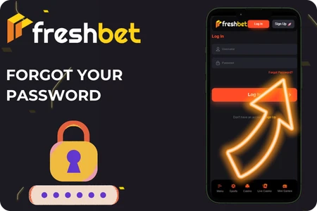 Freshbet  what to do If you forgot Password