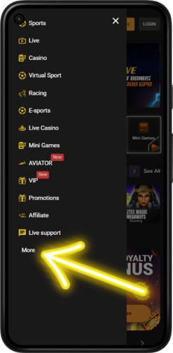 Freshbet Additional options